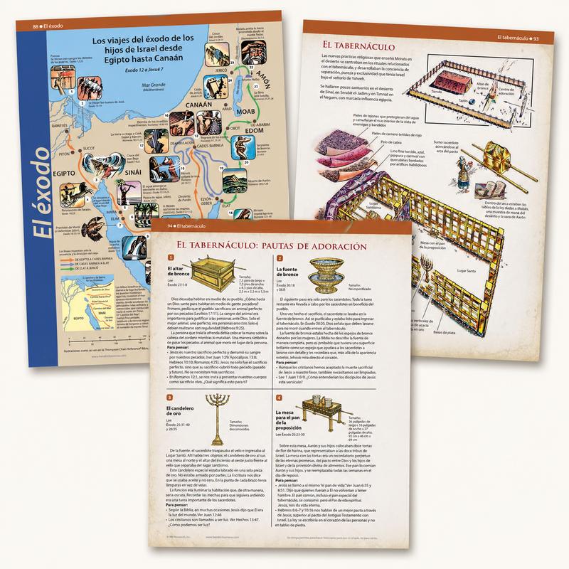 Book of Comparative Bible Charts, Maps and Timelines